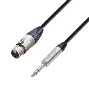  6,3mm TRS auf XLR F