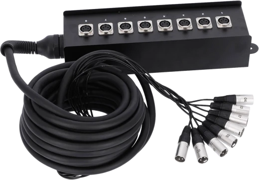  8-fach 3-Pol XLR Stagebox