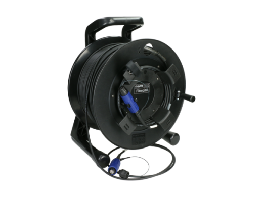 Klotz AIS Fiberlink Kabeltrommel Single Mode 100m