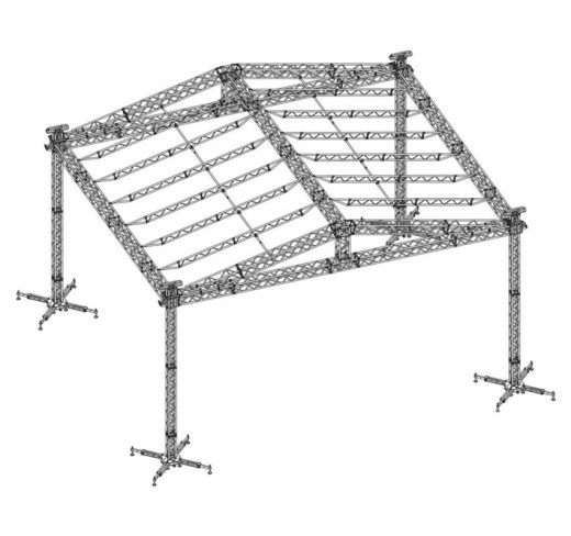 LITEC Truss Satteldach 10x8