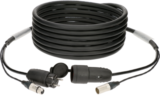  Schuko + 3-Pol XLR