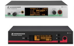Sennheiser Sennheiser EW drahtlose Audio Übertragung im 19 Zoll Format